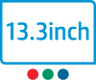 13.3インチ